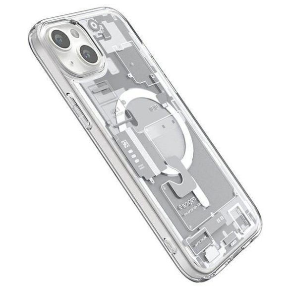 Spigen Ultra Hybrid MAG iPhone 15 / 14 / 13 6,1" MagSafe fehér tok