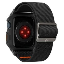   Spigen Lite Fit PRO Apple Watch 4/5/6/7/ 8/9/SE 44/45mm fekete csereszíj