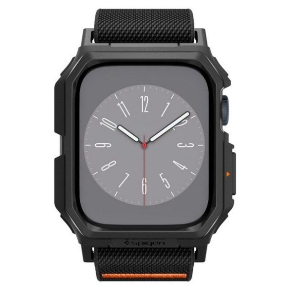 Spigen Lite Fit PRO Apple Watch 4/5/6/7/ 8/9/SE 44/45mm fekete csereszíj