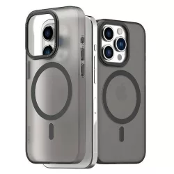 Araree Aero Frame tok iPhone 15 Pro - fekete átlátszó