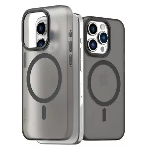 Araree Aero Frame tok iPhone 15 Pro - fekete átlátszó