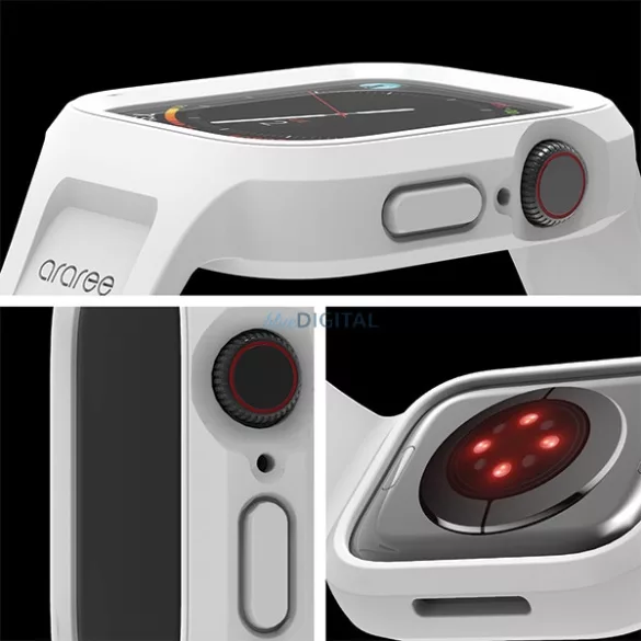 Araree tok övvel Duple Pro Apple Watch 40/41 mm-es fehér AR70-01867B
