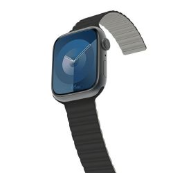   Araree Szilikon Link Apple Watch szíj 38/40/41mm Fekete-szürke AR70-01908A