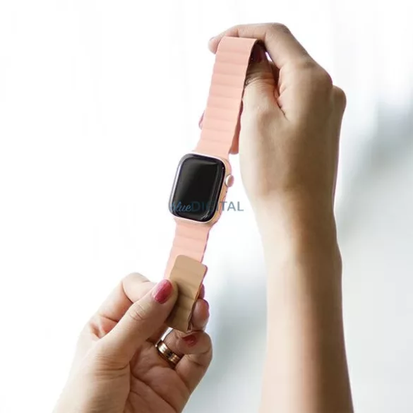 Araree Szilikon Link Apple Watch szíj 38/40/41mm Fekete-szürke AR70-01908A