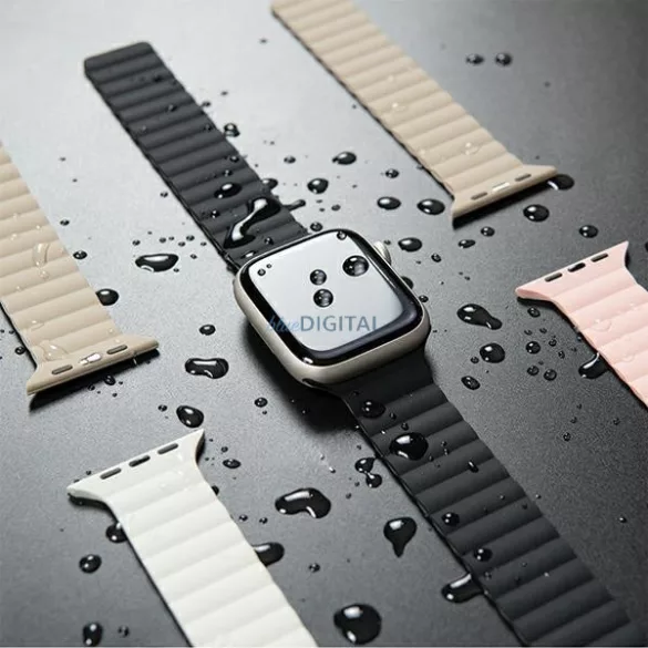 Araree Szilikon Link Apple Watch szíj 38/40/41mm rózsaszín-khaki AR70-01908B