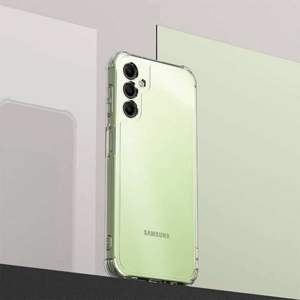 Araree Flexield tok Samsung Galaxy A15 4G/5G - fekete átlátszó