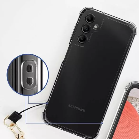 Araree Flexield tok Samsung Galaxy A25 - fekete átlátszó