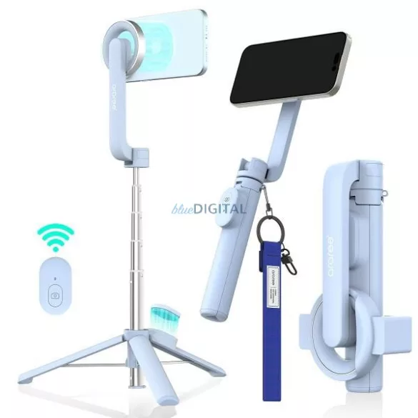 Araree szelfibot, Bluetooth, Magfie Pod, kék, MagSafe állvány, AR60-01727C