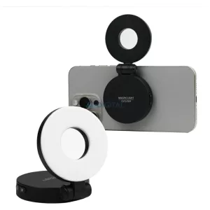 Araree Magfie Light MagSafe hordozható LED-lámpa, fekete