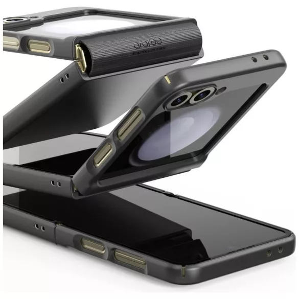 Araree Aero Flex M MagSafe-kompatibilis tok Samsung Galaxy Z Flip6/Flip7 FE - krémszín