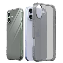 Araree Flexield tok iPhone 16 Plus - fekete átlátszó