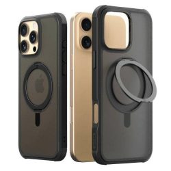 Araree Duple M Stand tok iPhone 16 Pro - fekete