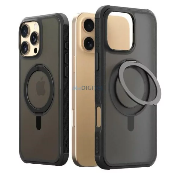 Araree Duple M Stand tok iPhone 16 Pro - fekete