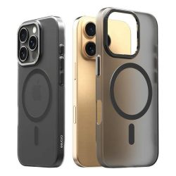 Araree Aero Frame tok iPhone 16 Pro - fekete átlátszó