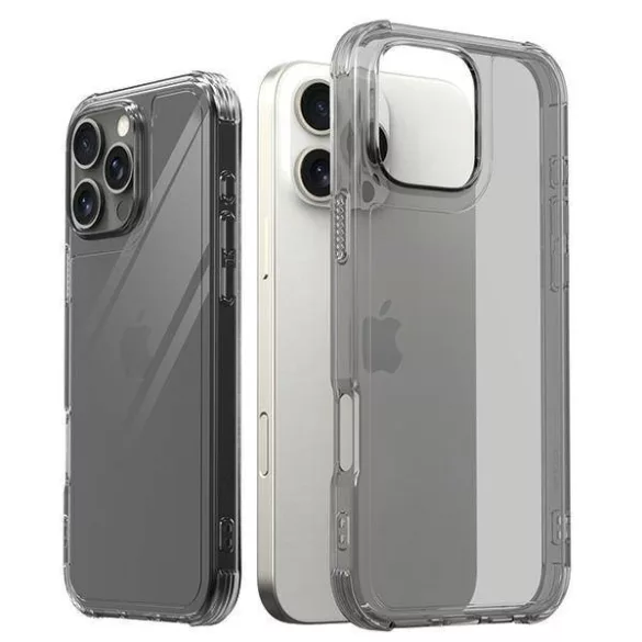 Araree Flexield tok iPhone 16 Pro Max - fekete átlátszó