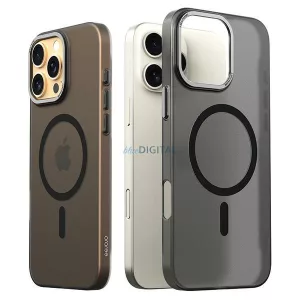 Araree Aero Frame tok iPhone 16 Pro Max - fekete átlátszó