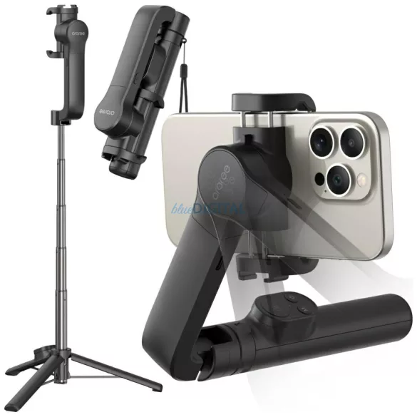 Selfie-bot gimbal: Araree Pod Gimbal 1X állvány, fekete