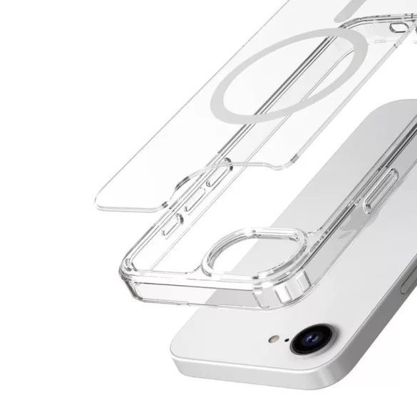 Araree Duple M MagSafe-kompatibilis tok iPhone 16e - átlátszó