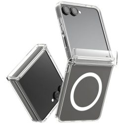   Araree Duple 360 M MagSafe-kompatibilis tok Samsung Galaxy Z Flip7 - átlátszó