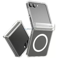   Araree Duple 360 M MagSafe-kompatibilis tok Samsung Galaxy Z Flip7 - átlátszó