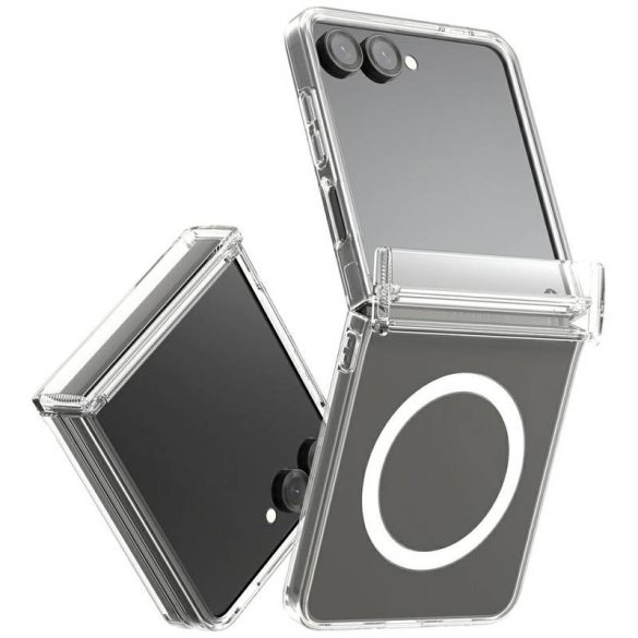 Araree Duple 360 M MagSafe-kompatibilis tok Samsung Galaxy Z Flip7 - átlátszó