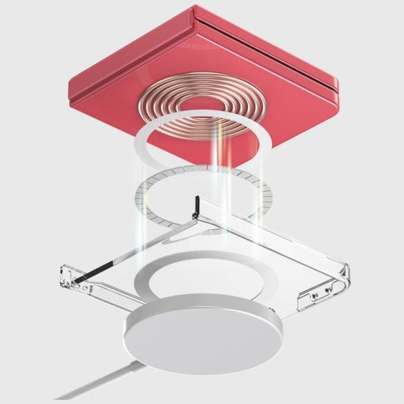 Araree Duple 360 M MagSafe-kompatibilis tok Samsung Galaxy Z Flip7 - átlátszó