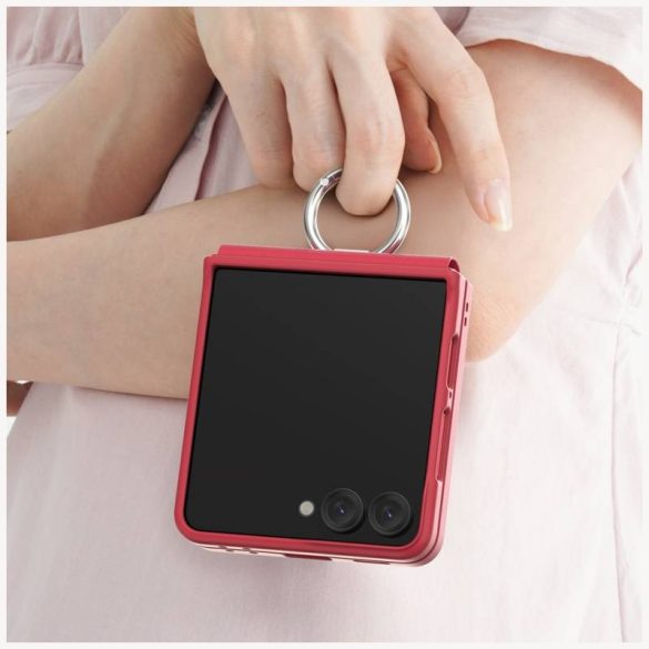 Araree Aero Flex R East-Grip Ring tok Samsung Galaxy Z Flip7 - krémszín