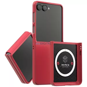 Araree Aero Flex M MagSafe-kompatibilis tok Samsung Galaxy Z Flip7 - rózsaszín