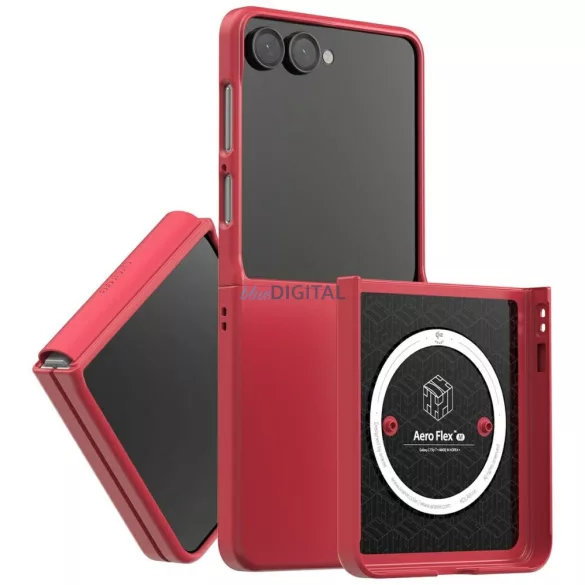 Araree Aero Flex M MagSafe-kompatibilis tok Samsung Galaxy Z Flip7 - rózsaszín
