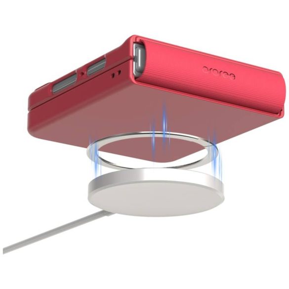 Araree Aero Flex M MagSafe-kompatibilis tok Samsung Galaxy Z Flip7 - rózsaszín