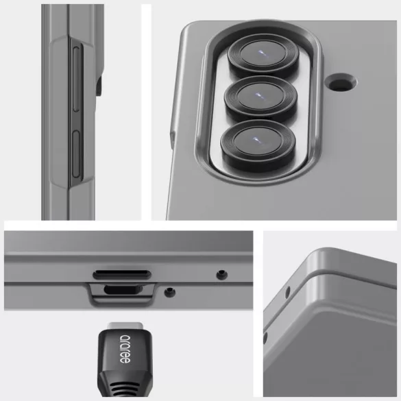 Araree Aero Flex tok Samsung Galaxy Z Fold7 - krémszín