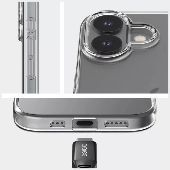 Araree A Fit tok iPhone 17 Airhez átlátszó