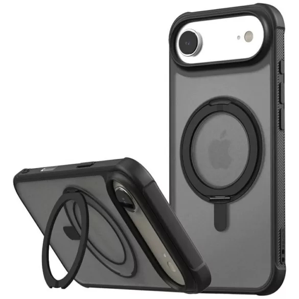 Araree Duple M Stand MagSafe tok iPhone 17 Air fekete