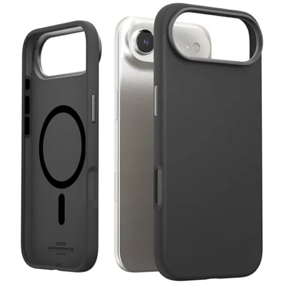 Araree Typo Skin M MagSafe tok iPhone Airhez Fekete