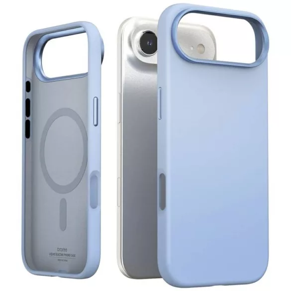 Araree Typo Skin M MagSafe tok iPhone Airhez Kék