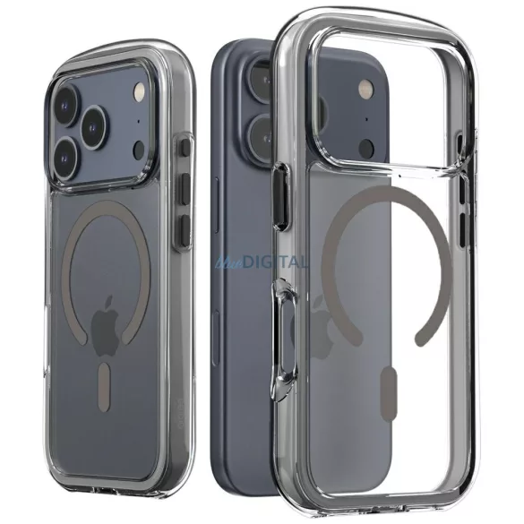 Araree Duple M Air MagSafe tok az iPhone 17 Pro szürke számára