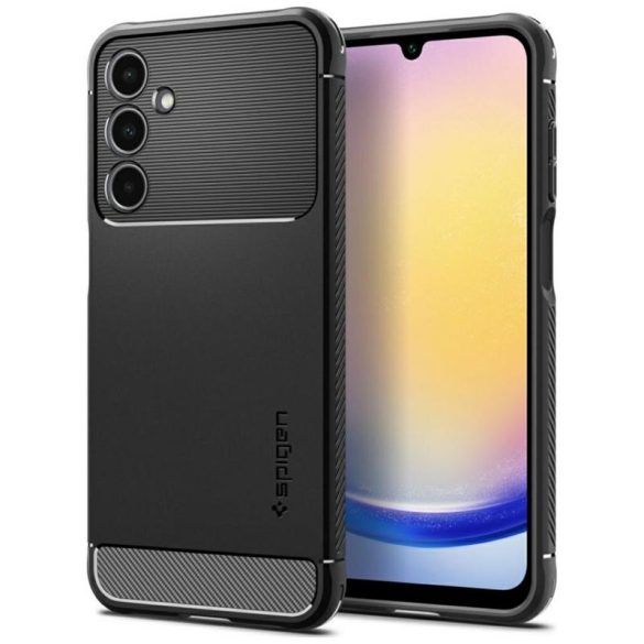 Spigen Rugged Armor tok Samsung Galaxy A25 - fekete