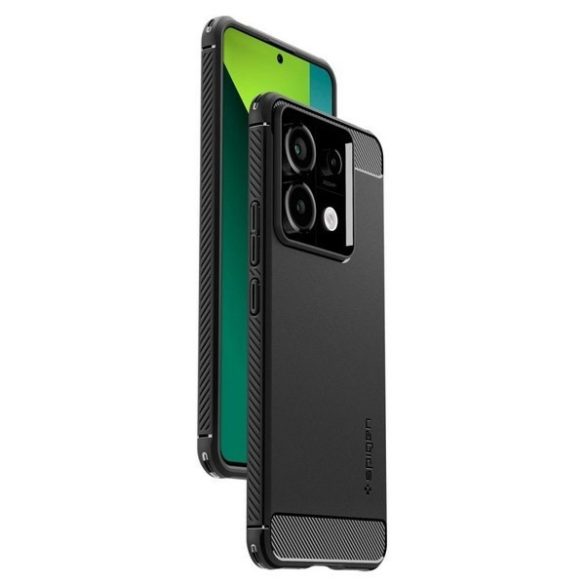 Spigen Rugged Armor tok Xiaomi Redmi Note 13 Pro 5G / Poco X6 5G - fekete