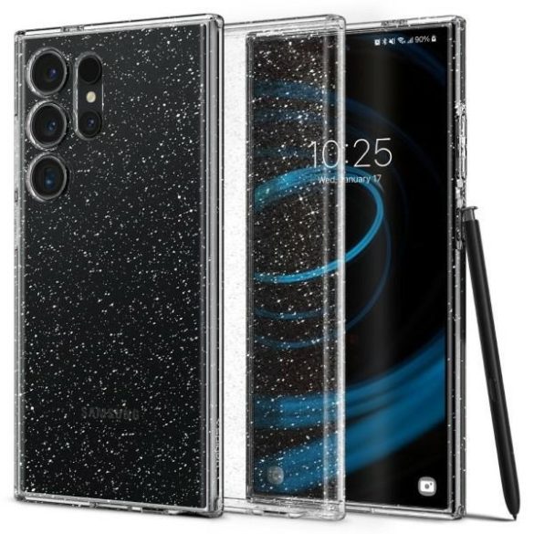 Spigen Liquid Crystal tok Samsung S24 Ultra S928 csillogó kristály ACS07285