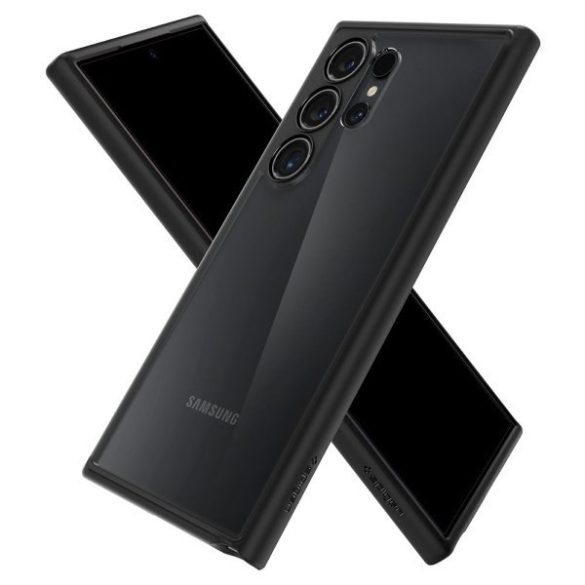 Spigen Ultra Hybrid Samsung S24 Ultra S928 matt fekete tok