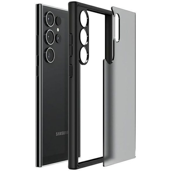 Spigen Ultra Hybrid Samsung S24 Ultra S928 fagy fekete tok