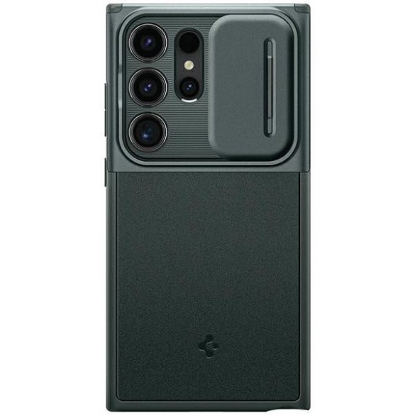 Spigen Optik Armor tok Samsung S24 Ultra S928 sötétzöld ACS07314