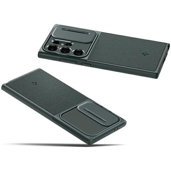 Spigen Optik Armor tok Samsung S24 Ultra S928 sötétzöld ACS07314