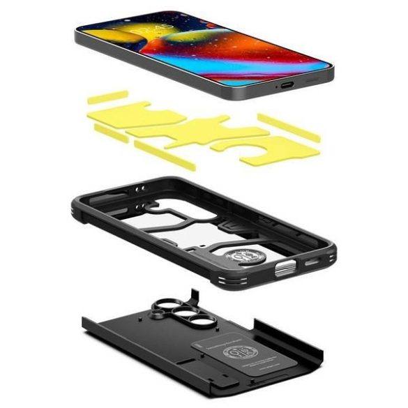 Spigen Tough Armor tok Samsung S24+ S926 fekete ACS07332