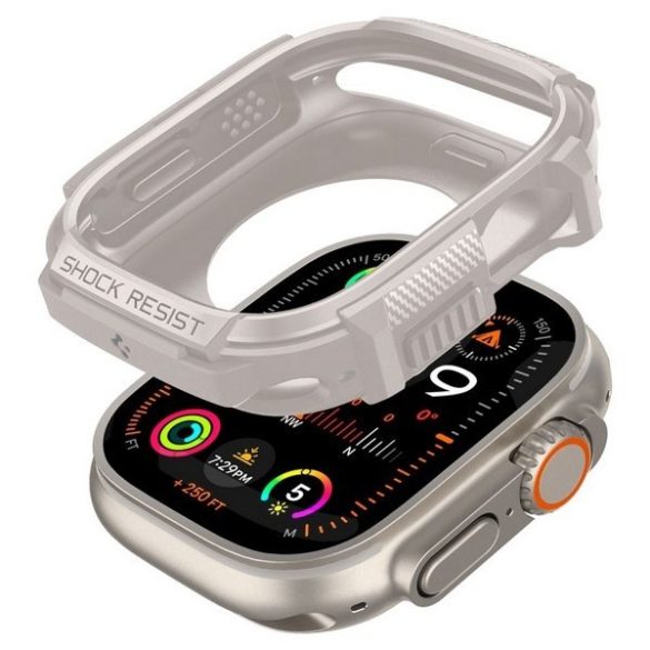 Spigen Rugged Armor Pro tok Apple Watch Ultra 1/2 49mm - bézs