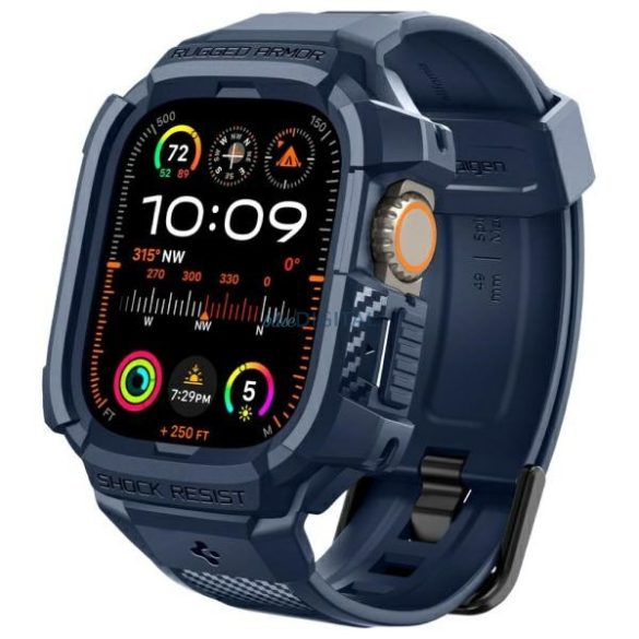 Spigen Rugged Armor Pro tok Apple Watch Ultra 1/2 (49mm) - tengerészkék