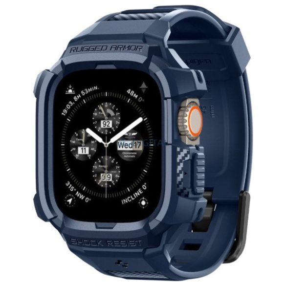 Spigen Rugged Armor Pro tok Apple Watch Ultra 1/2 (49mm) - tengerészkék