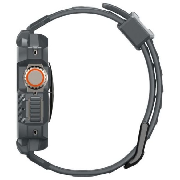 Spigen Rugged Armor Pro tok Apple Watch Ultra 1/2 (49mm) - sötétszürke