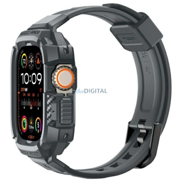 Spigen Rugged Armor Pro tok Apple Watch Ultra 1/2 (49mm) - sötétszürke