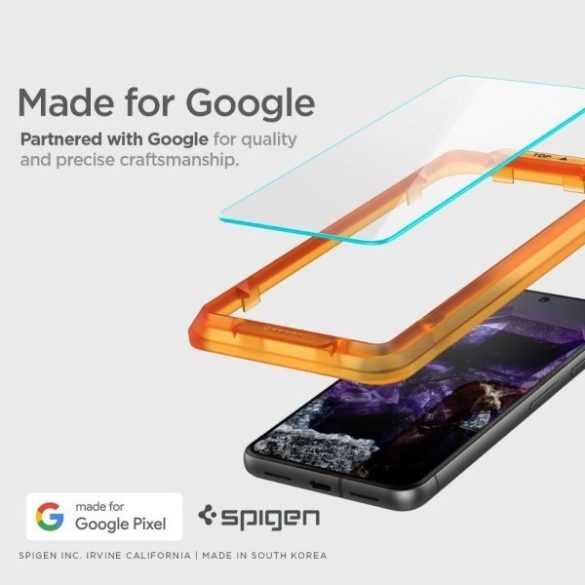 Spigen ALM Google Pixel 8 2db edzett üveg AGL07396